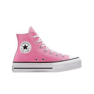 CONVERSE Women Chuck Taylor All Star Pink Platform Canvas High Top Sneakers